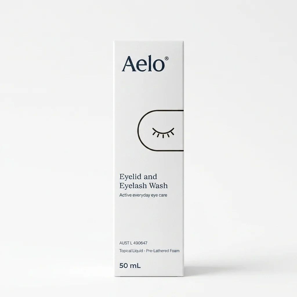 Aelo eyelid wash
